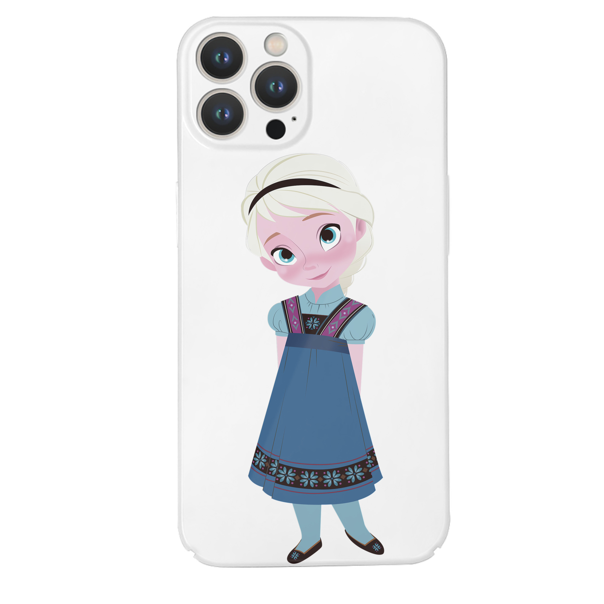 （画像用） アナと雪の女王 アンナ エルサ Frozen Anna Elsa 【iPhone 14シリーズ対応】ハードケース